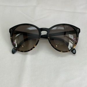 Oliver Peoples Corie polarized sunglasses black and tortoise shell
